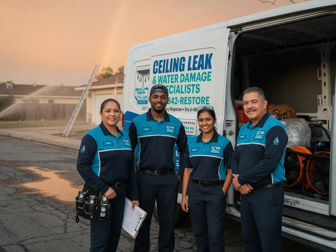 Ceiling Leak Cleanup company in Hustler, WI