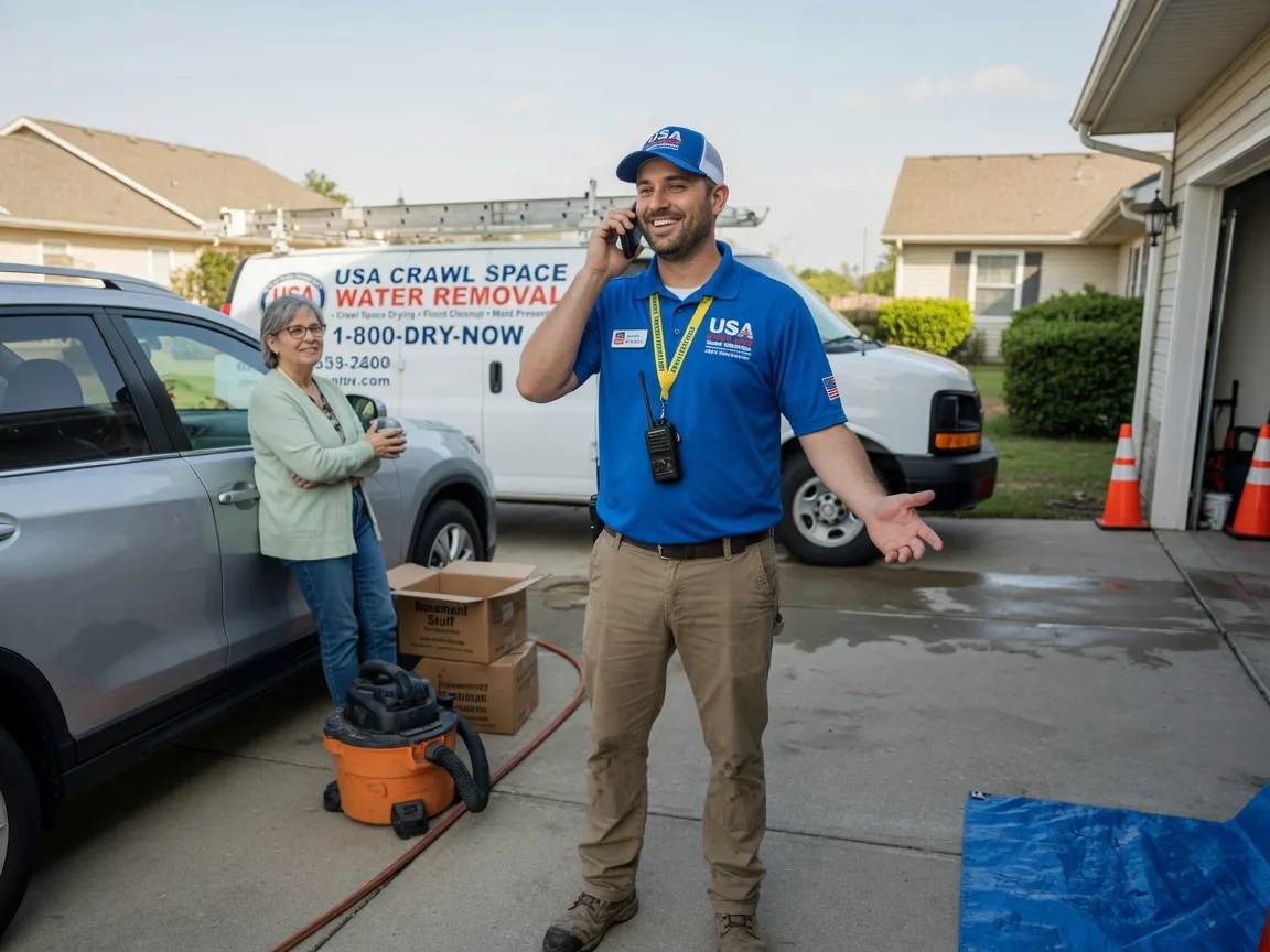 Crawl Space Water Removal Hustler, WI FAQs
